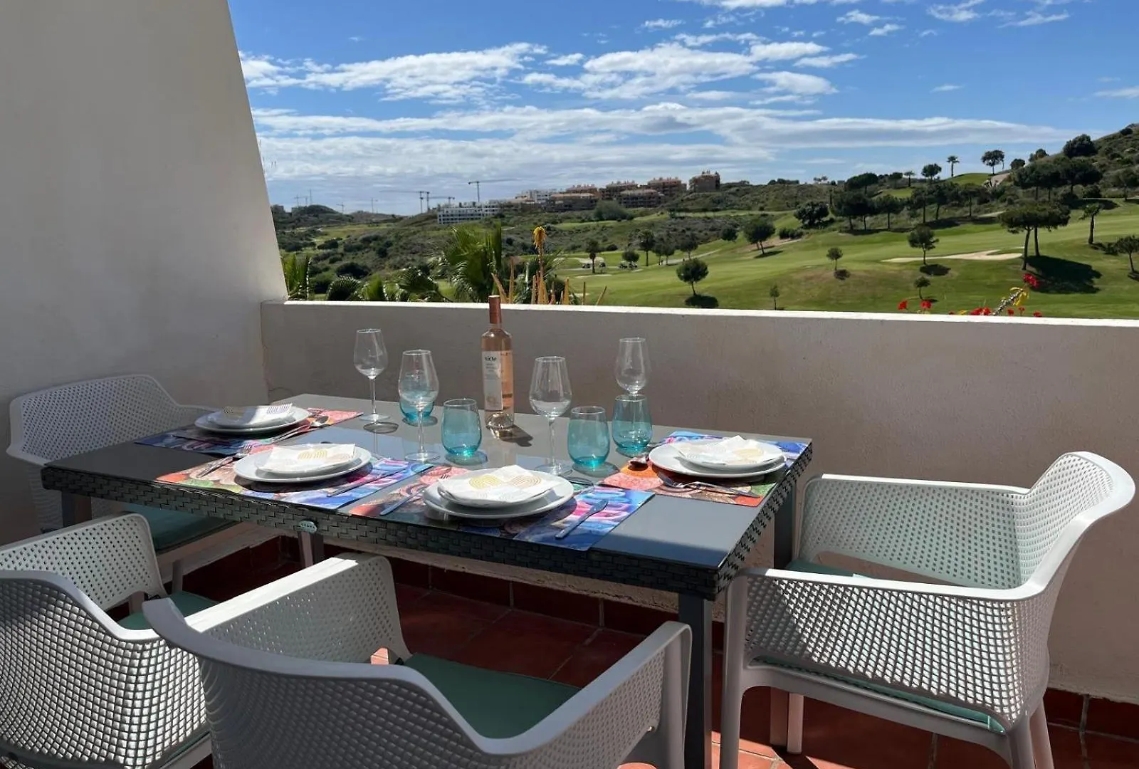 Lets In The Sun -Stunning Front Line Golf Apartment La Cala De Mijas
